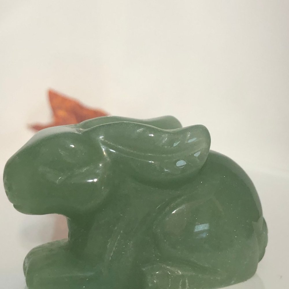 Adventuring Rabbit - Carved Stone - Totem - Picture 2 of 2